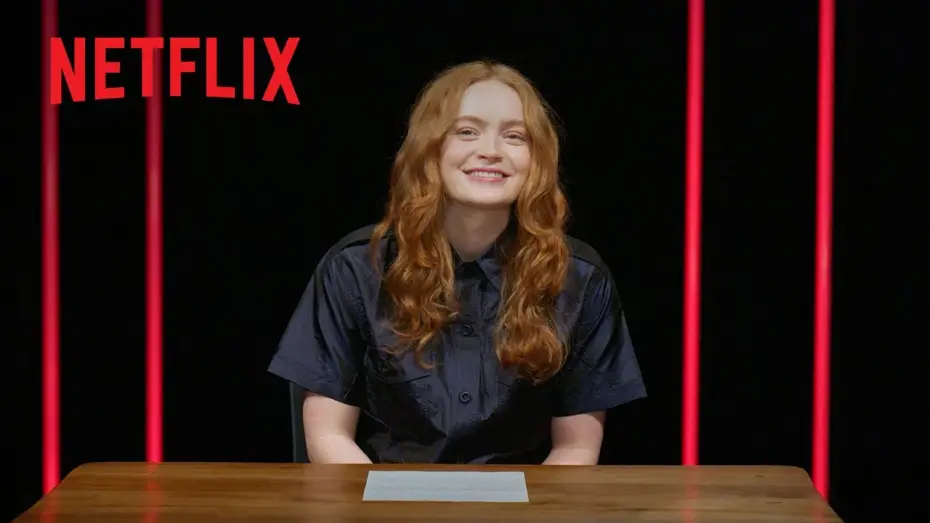 Video for the series Stranger Things — Stranger Things 5 - Sadie Sink Reads Fan Letter