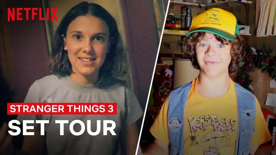 Video for the series Stranger Things — Stranger Things 3 Cast Give You An All Access Behind the Scenes Tour