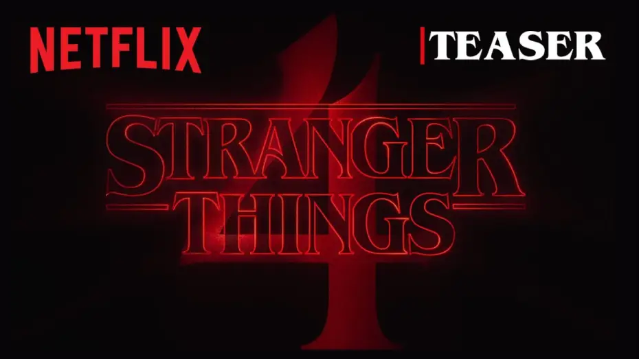 Video for the series Stranger Things — Stranger Things 4 | Title Tease