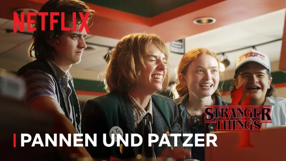 Video for the series Stranger Things — Pannen und Patzer (OmU)