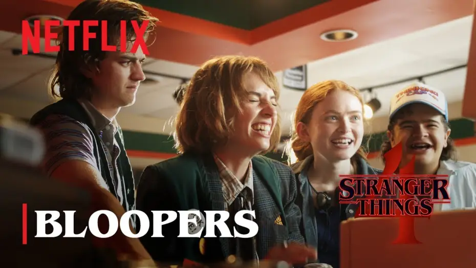 Video for the series Stranger Things — Stranger Things 4 Bloopers