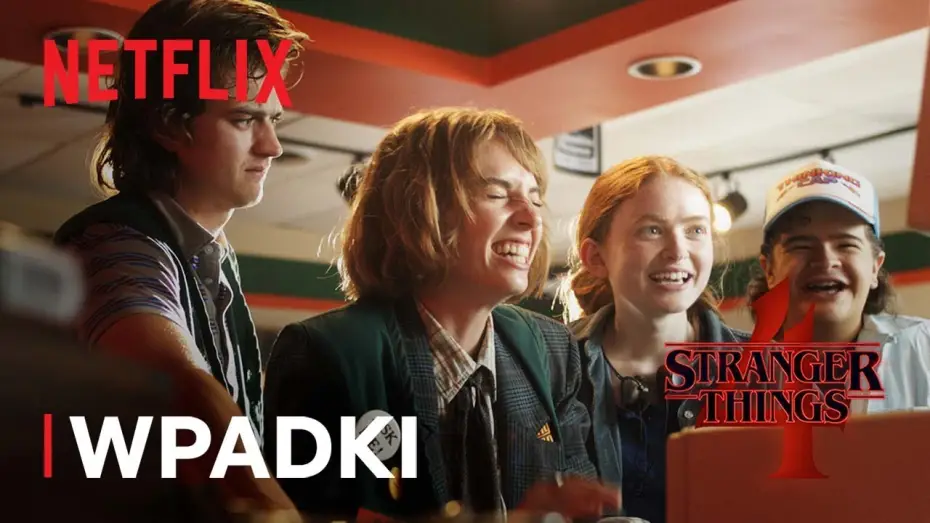 Video for the series Stranger Things — Stranger Things: Sezon 4 – wpadki | Netflix