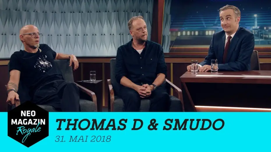 Video for the series Neo Magazin Royale — Heute zu Gast: Smudo & Thomas D | NEO MAGAZIN ROYALE mit Jan Böhmermann - ZDFneo