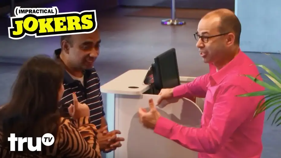 Видео к сериалу Impractical Jokers: Inside Jokes — Impractical Jokers: Inside Jokes - Checking In | truTV