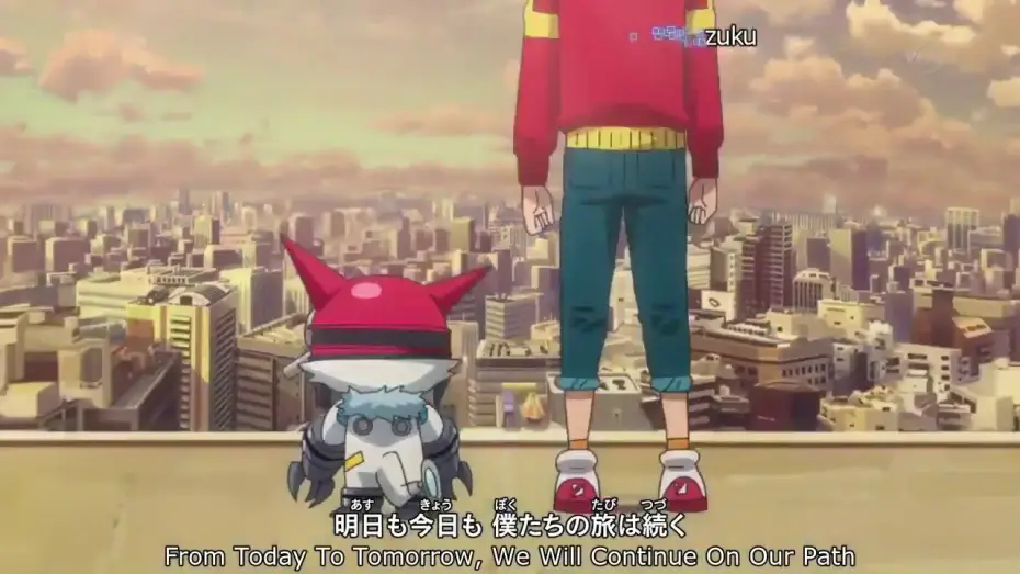 Video for the series Digimon Universe: App Monsters — Opening 1 | DiVE!! - Amatsuki [Subtitled]
