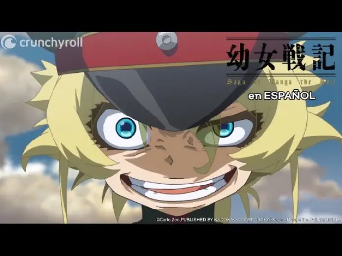 Video for the series Saga of Tanya the Evil — El MONSTRUO con forma de NIÑA l Saga Of Tanya the Evil EN ESPAÑOL
