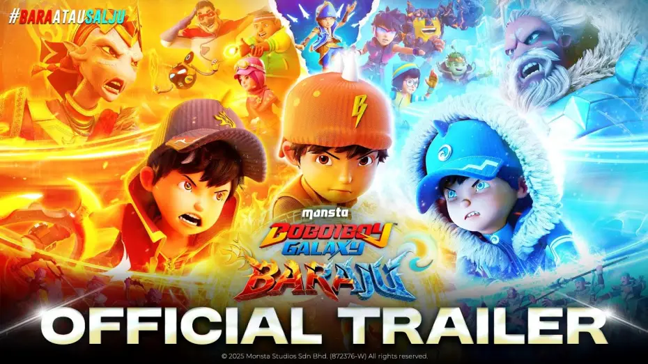 Video for the series BoBoiBoy Galaxy — BoBoiBoy Galaxy Baraju | Official Trailer