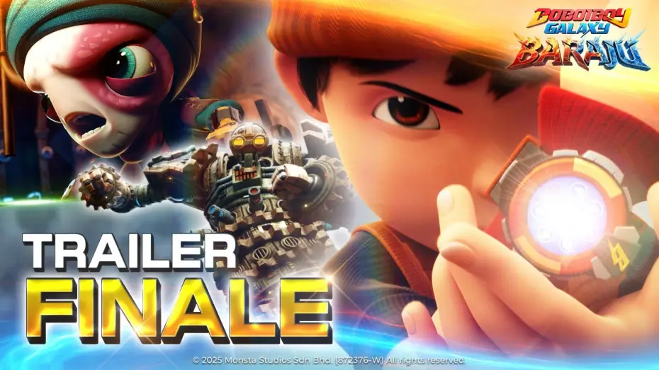 Video for the series BoBoiBoy Galaxy — TRAILER FINALE | BoBoiBoy Galaxy Baraju