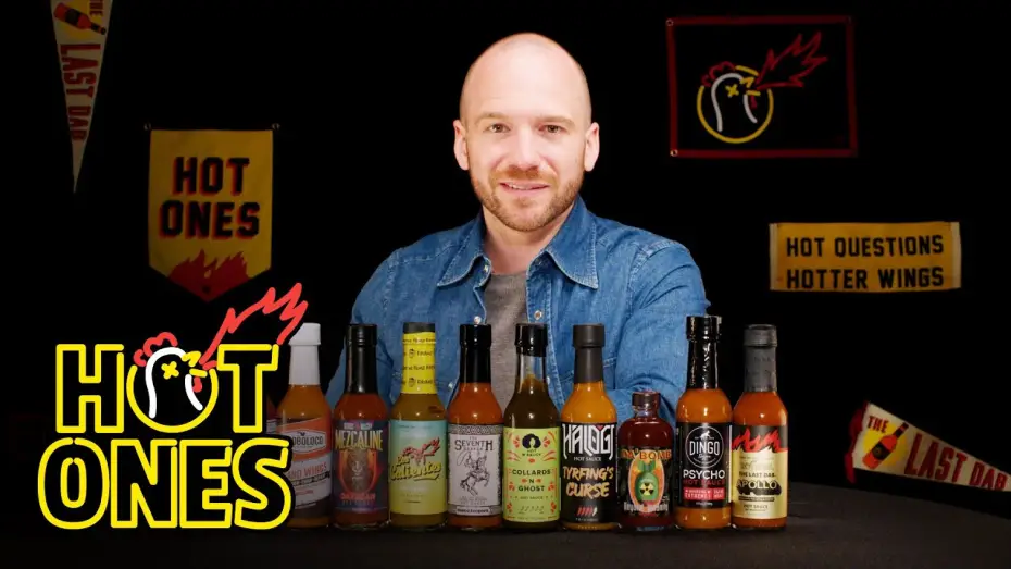Видео к сериалу Hot Ones — Sean Evans Reveals the Season 18 Hot Sauce Lineup | Hot Ones