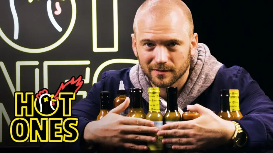 Видео к сериалу Hot Ones — Sean Evans Reveals the Season 7 Hot Sauce Lineup | Hot Ones
