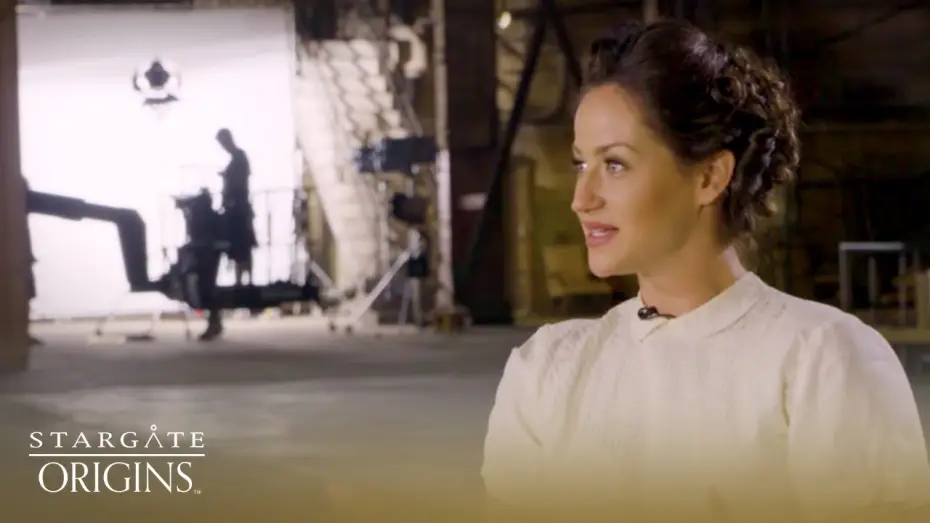Video for the series Stargate Origins — Kelly Vint Castro On Playing Young Catherine Langford | STARGATE: Origins