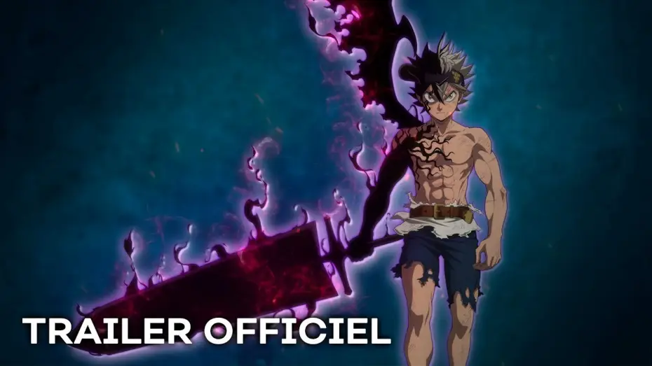 Video for the series Black Clover — BLACK CLOVER - Bande Annonce 2 VOST