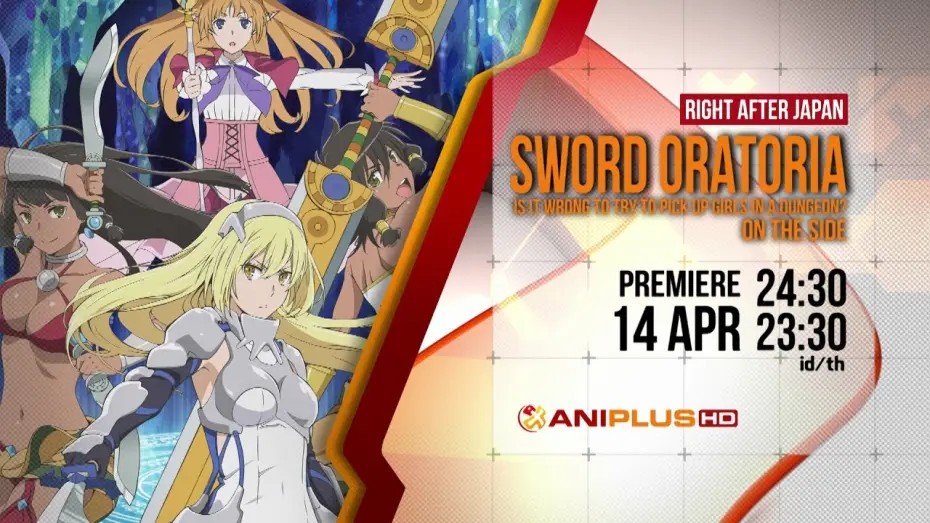 Video for the series Is It Wrong to Try to Pick Up Girls in a Dungeon? On the Side: Sword Oratoria — Sword Oratoria: Is It Wrong to Try to Pick Up Girls in a Dungeon? On the Side - PV