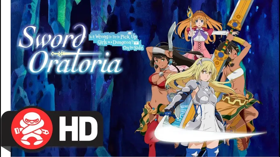 Video for the series Is It Wrong to Try to Pick Up Girls in a Dungeon? On the Side: Sword Oratoria — Sword Oratoria: Is it Wrong to Try to Pick up Girls in a Dungeon? on the Side - Official Trailer
