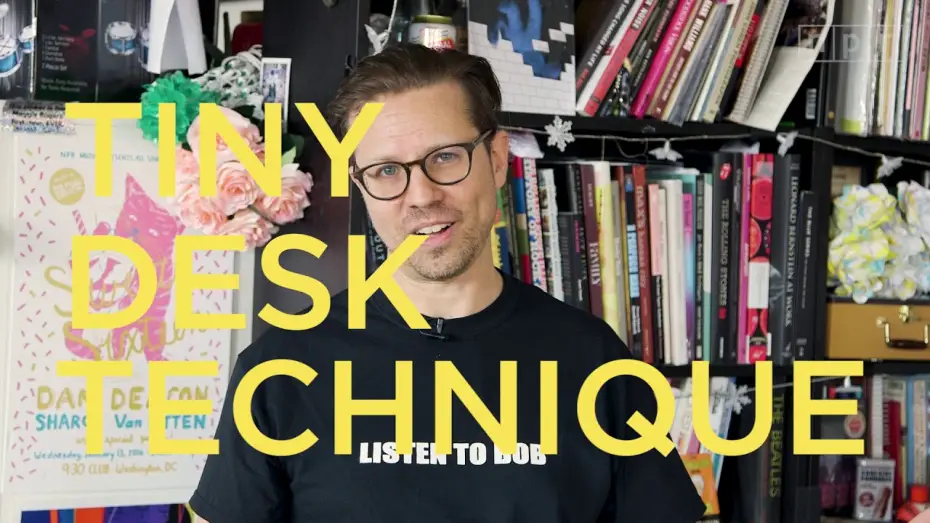 Video for the series NPR Tiny Desk Concerts — Recording Drums At The Tiny Desk (With Josh Rogosin)