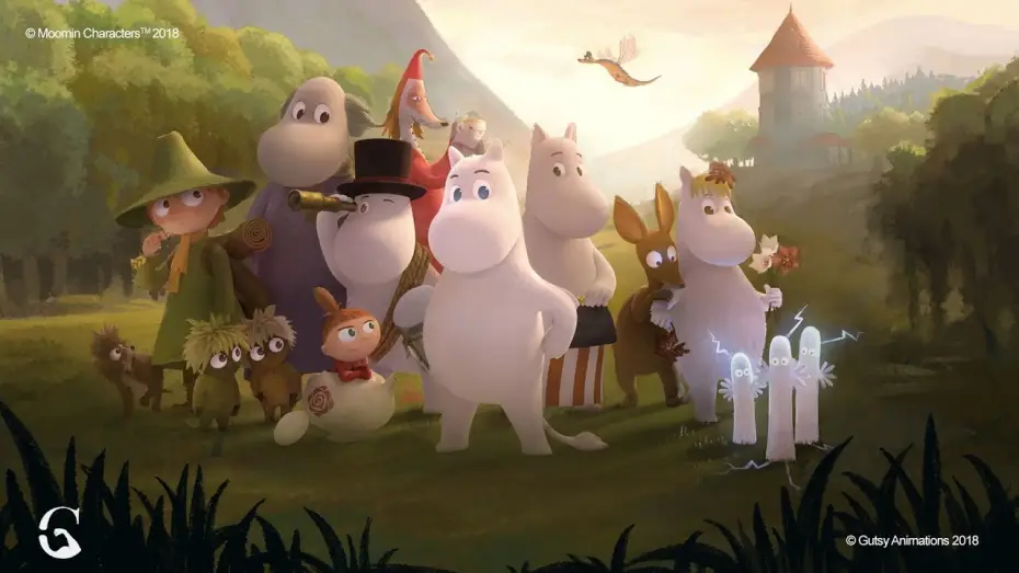 Video for the series Moominvalley — Долина муми-троллей // Премьера в России