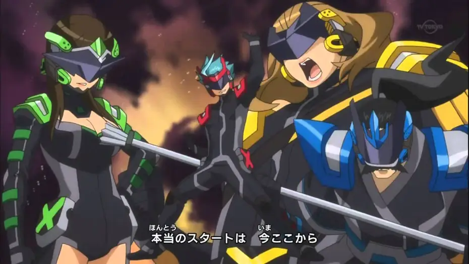 Video for the series Hyper Speed Transforming Gyrozetter — Opening V2 | Let's Go! - Masahiko Kondo
