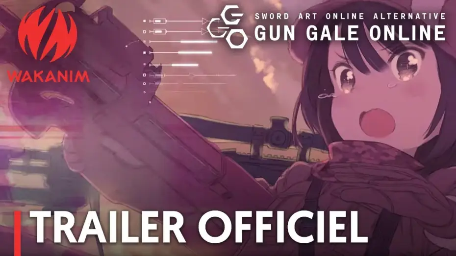 Video for the series Sword Art Online Alternative: Gun Gale Online — SWORD ART ONLINE ALTERNATIVE "GUN GALE ONLINE" - Bande Annonce VOST