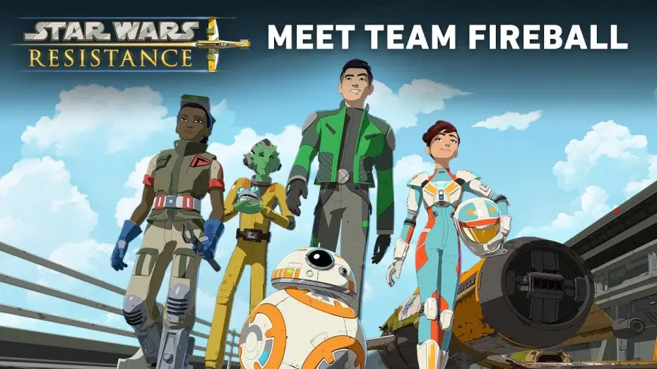 Video for the series Star Wars Resistance — Meet Team Fireball | Star Wars Resistance