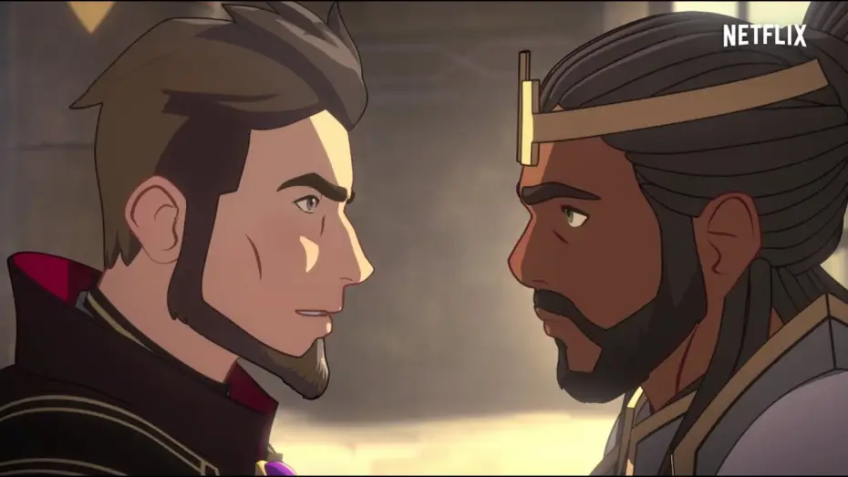 Video for the series The Dragon Prince — King Harrow and Lord Viren