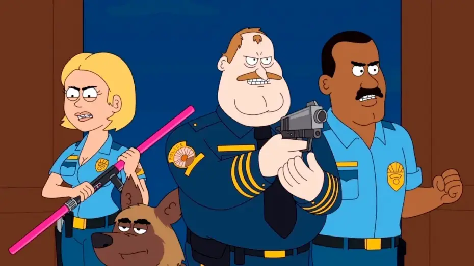 Video for the series Paradise PD — PARADISE PD (Trailer español)