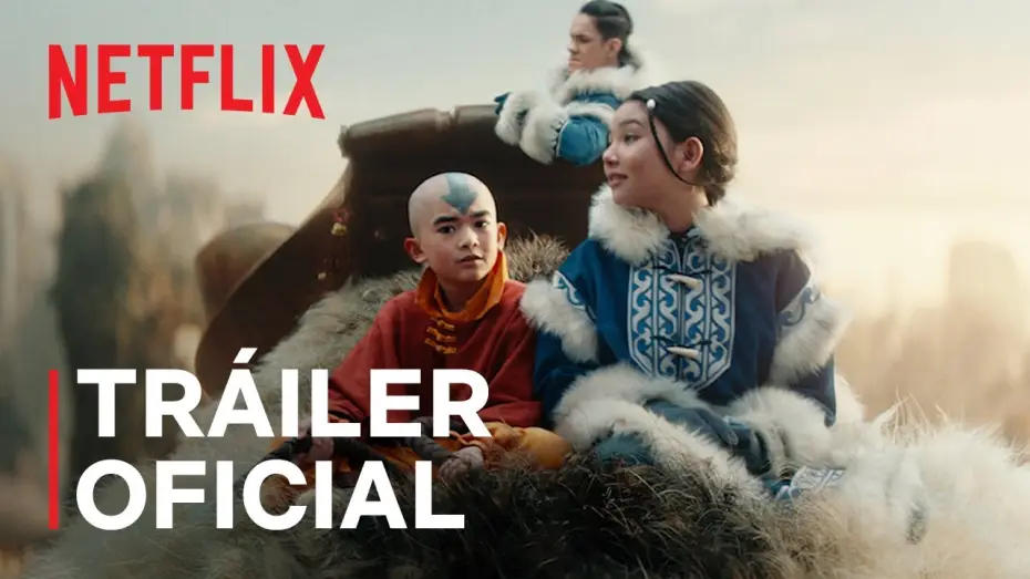 Video for the series Avatar: The Last Airbender — Tráiler oficial (en español)