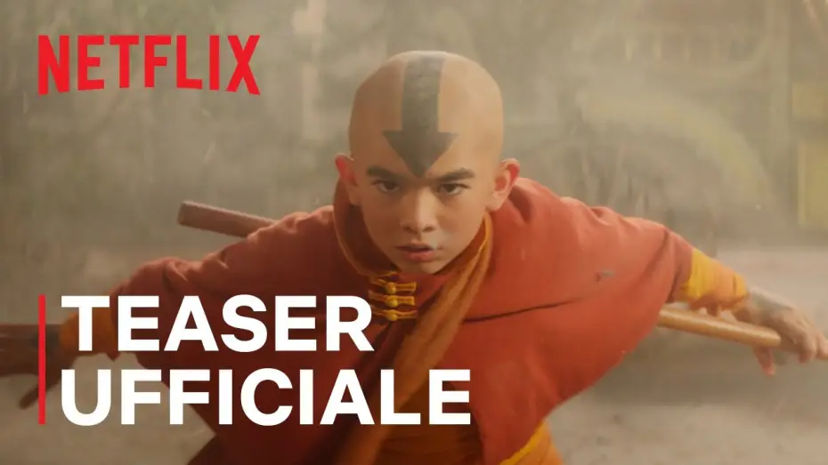 Video for the series Avatar: The Last Airbender — Teaser ufficiale