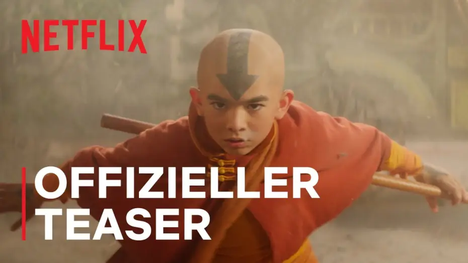 Video for the series Avatar: The Last Airbender — Offizieller Teaser