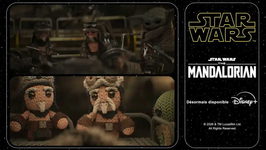 Video for the series The Mandalorian — The Mandalorian - Bonus : Bébé rebelle, pas de câlins