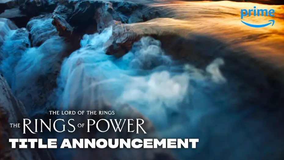 Video for the series The Lord of the Rings: The Rings of Power — Title Announcement