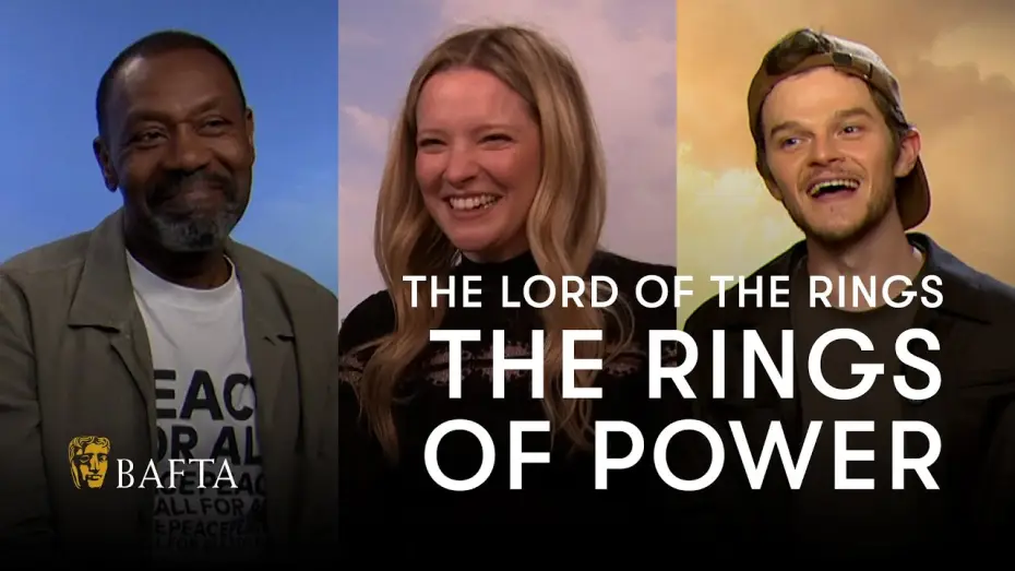 Video for the series The Lord of the Rings: The Rings of Power — The Rings of Power cast and creative talk bringing the show to life