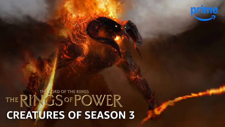 Video for the series The Lord of the Rings: The Rings of Power — The Rings of Power - The Creatures of Season 3 | Prime Video