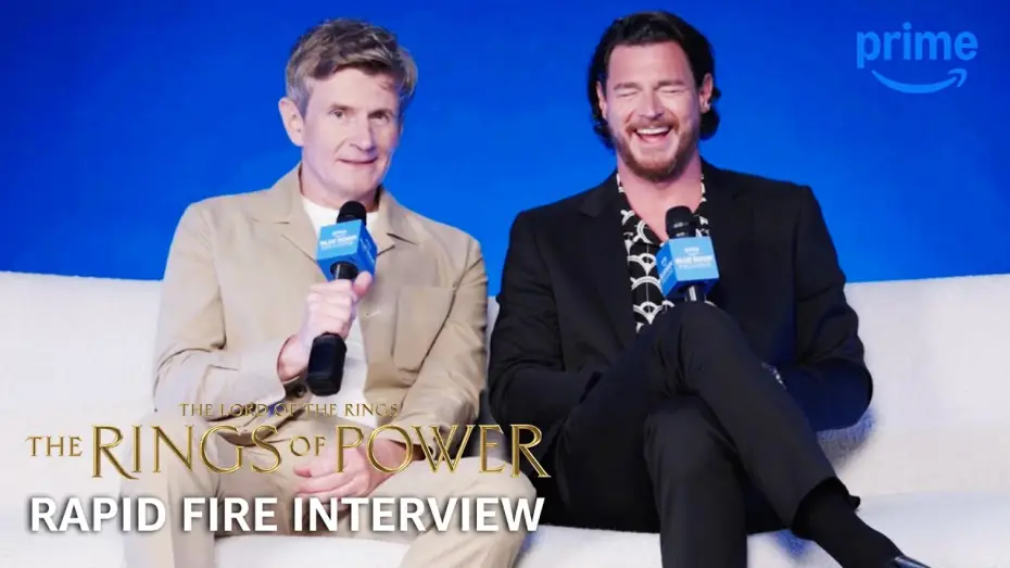 Video for the series The Lord of the Rings: The Rings of Power — Rapid Fire Q&A with the Cast