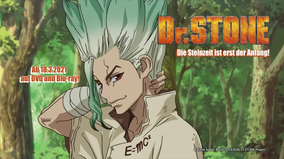 Video for the series Dr. STONE — Anime-Trailer