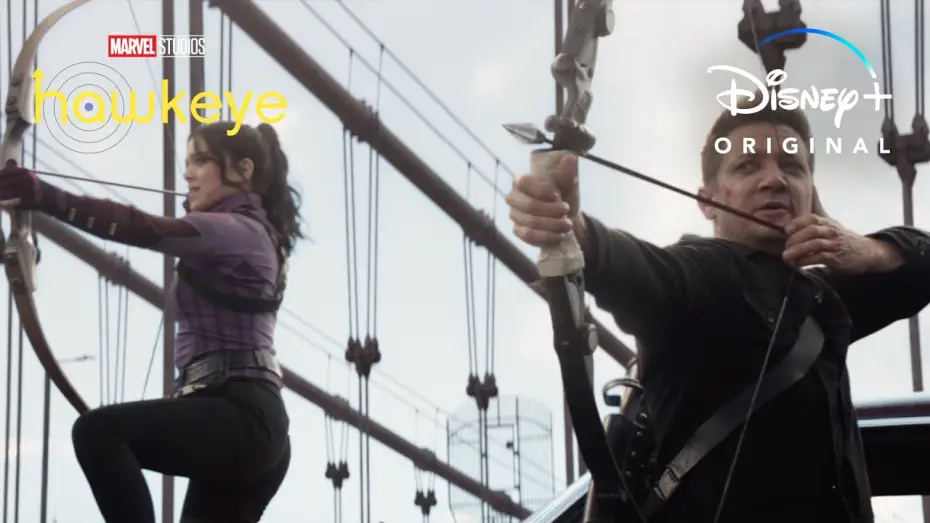 Video for the series Hawkeye — Arrives