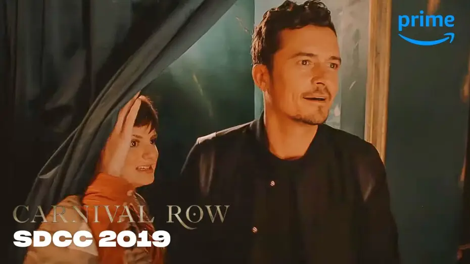 Video for the series Carnival Row — A Day with Orlando Bloom at SDCC 2019 | Carnival Row | Prime Video