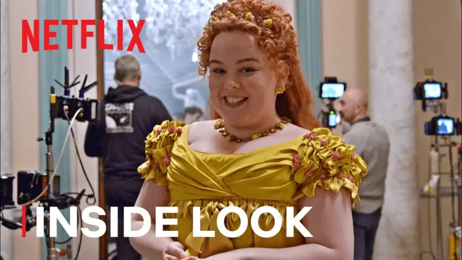 Video for the series Bridgerton — Bridgerton | Ball Preparations with Nicola Coughlan | Netflix