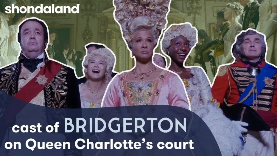 Video for the series Bridgerton — Bridgerton Cast Talks Queen Charlotte's Court | Shondaland