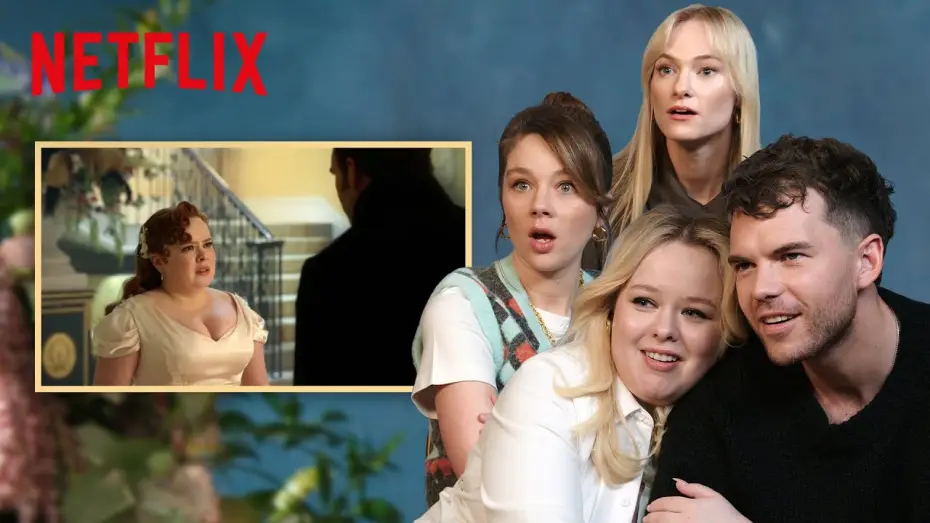 Видео к сериалу Bridgerton — The Bridgerton Cast Reacts to Season 3 Part 2 Scenes | Netflix