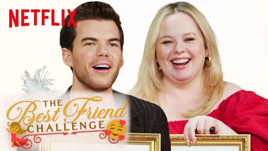 Видео к сериалу Bridgerton — Nicola Coughlan and Luke Newton Take the Best Friend Challenge | Bridgerton | Netflix