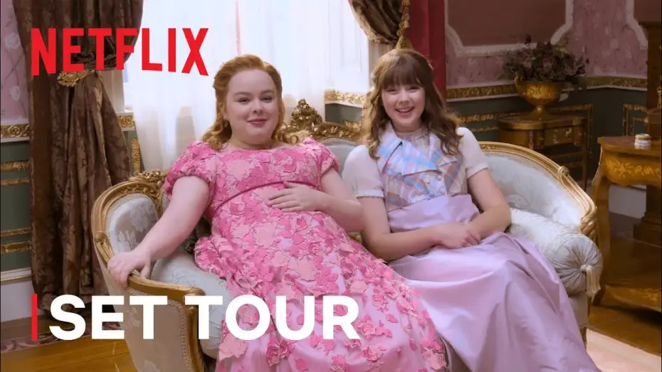 Видео к сериалу Bridgerton — Season 2 | A Sneak Peek Tour With Nicola Coughlan and Claudia Jessie