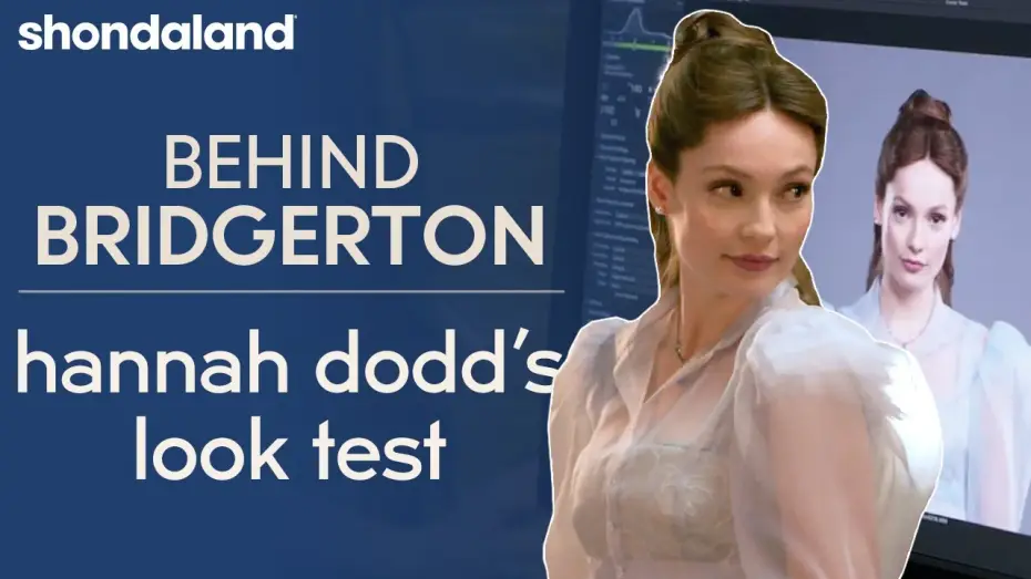 Видео к сериалу Bridgerton — Behind Bridgerton Outtake: Hannah Dodd's Look Test | Shondaland