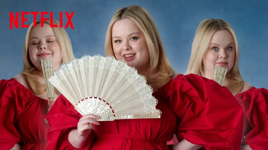 Видео к сериалу Bridgerton — Nicola Coughlan Teaches You How to Flirt With a Fan | ﻿Bridgerton | ﻿Netflix