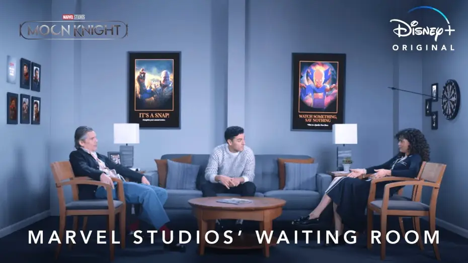 Video for the series Moon Knight — Marvel Studios Waiting Room