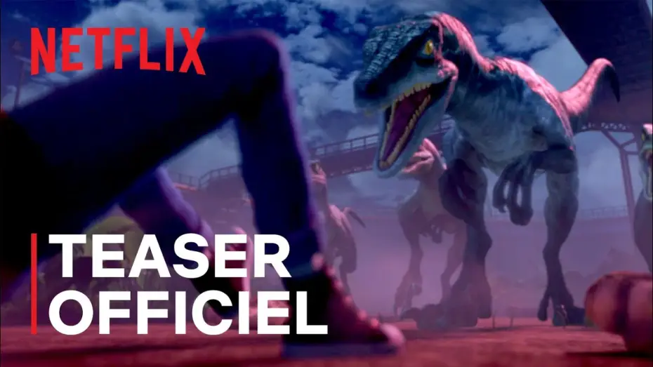 Video for the series Jurassic World Camp Cretaceous — Teaser [VF]