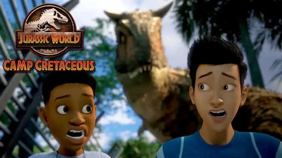 Video for the series Jurassic World Camp Cretaceous — In the Carnotaurus Cage