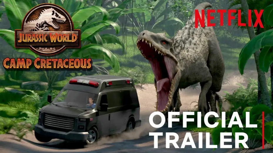 Video for the series Jurassic World Camp Cretaceous — Official Trailer