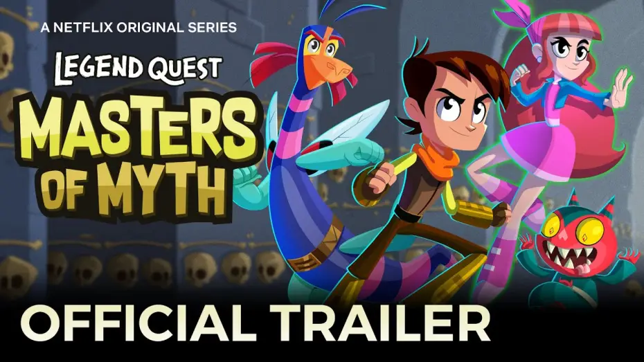 Video for the series Legend Quest: Masters of Myth — Legend Quest: Masters of Myth | TRAILER | New wild adventures on October 5th, only on Netflix!