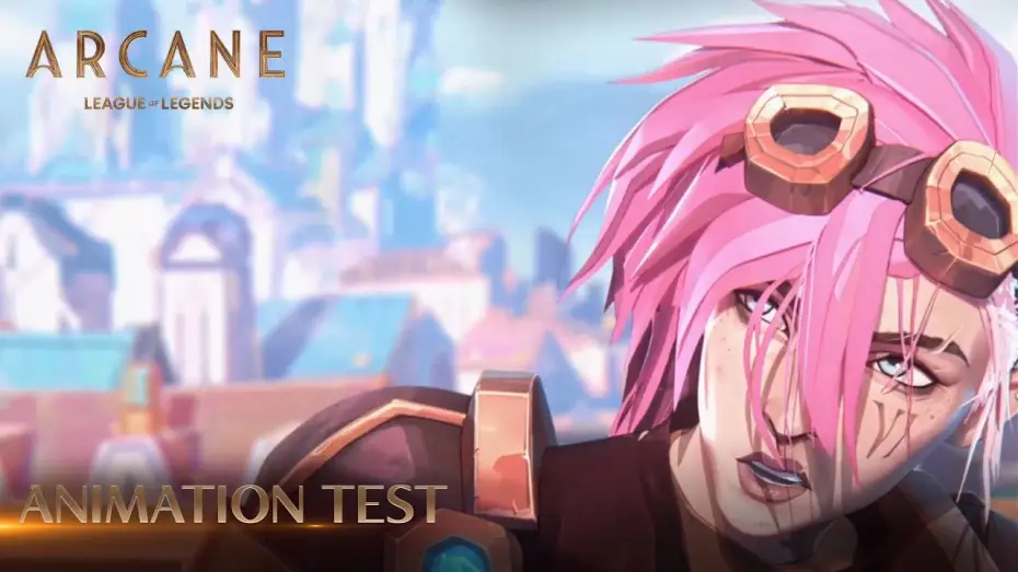 Видео к сериалу Arcane — Arcane: Animation Test