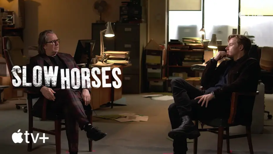 Video for the series Slow Horses — A Conversation with Gary Oldman and Jack Lowden